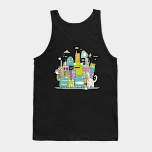 Monster in da City 06 Tank Top